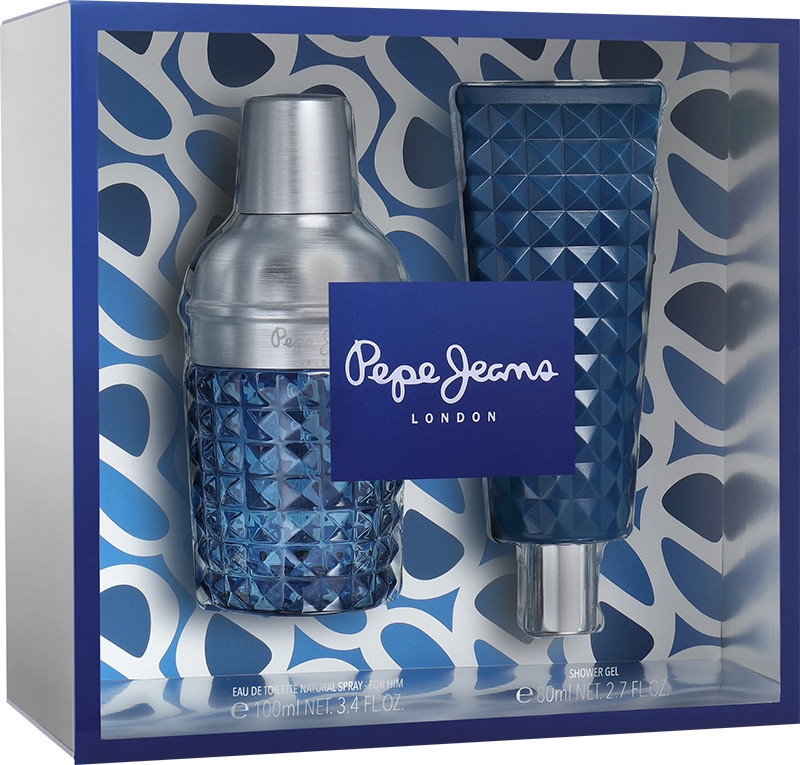 Набір Pepe Jeans For Him (туалетна вода для чоловіків 100 мл + гель для душу 80 мл) 