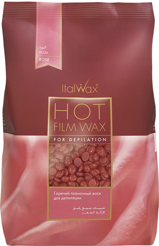 Воск в гранулах Роза ItalWax, 500 г