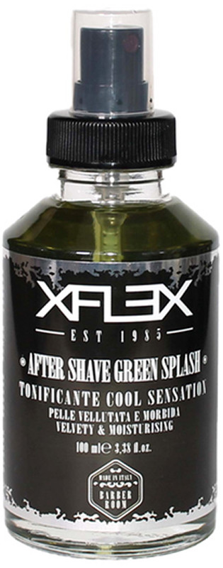 Лосьон после бритья After Shave GREEN SPLASH XFLEX, 100 мл на beauty-prof.com Лосьон после бритья After Shave GREEN SPLASH XFLEX, 100 мл