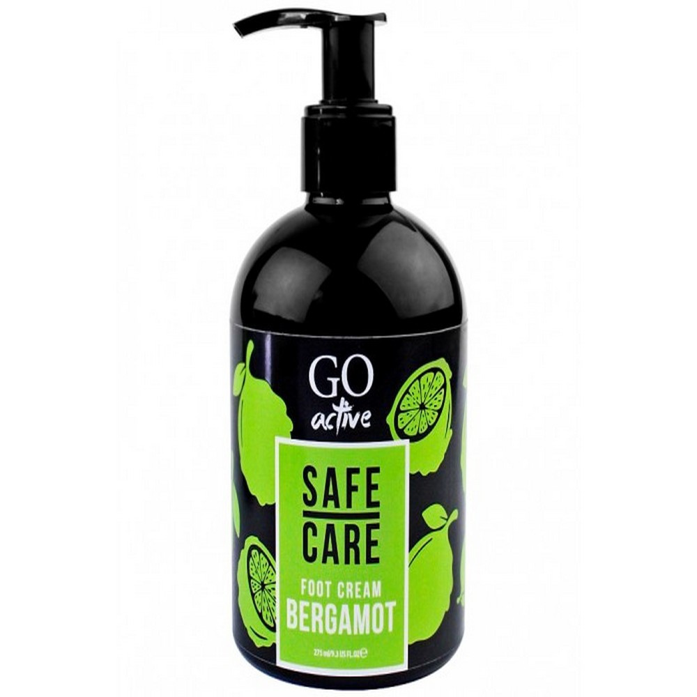 Крем для ног Safe Care Foot Cream Bergamot Go active, 275 мл