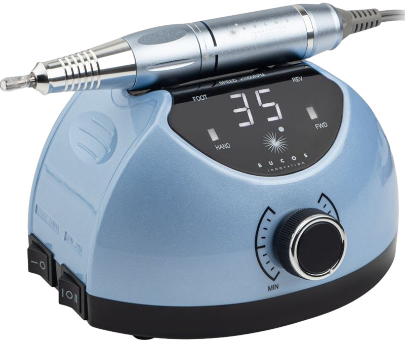 Фрезер для маникюра 65W/35000 об. BUCOS Nail Drill X4 PRO BLUE OCEAN