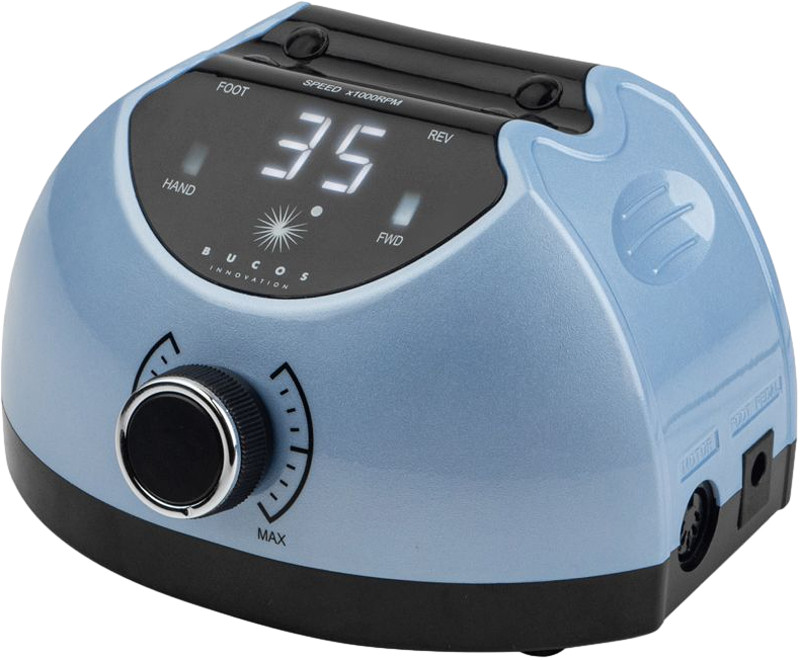 Фрезер для манікюру 65W/35000 об. BUCOS Nail Drill X4 PRO BLUE OCEAN  Фото 2 