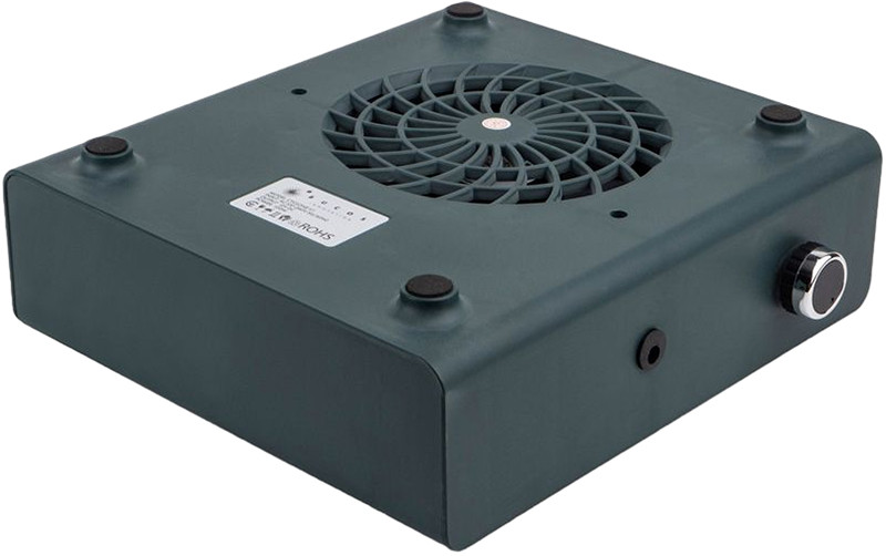 Вытяжка для маникюра 100W с фильтром НЕРА темно-зеленая BUCOS CYCLONE V1  Фото 2 