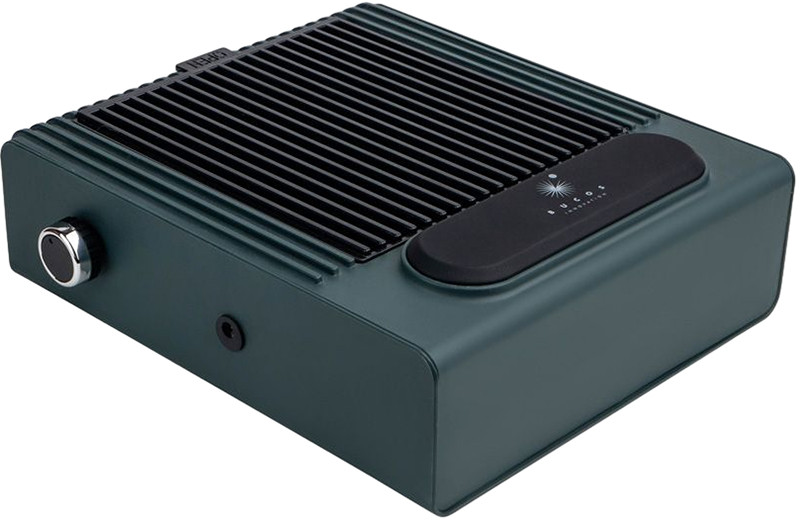 Вытяжка для маникюра 100W с фильтром НЕРА темно-зеленая BUCOS CYCLONE V1  Фото 3 