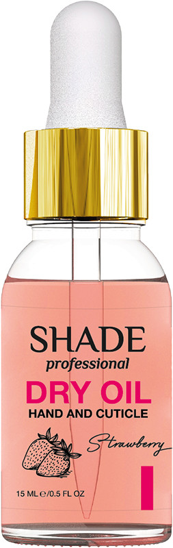 Масло cухое для ногтей и кутикулы, Strawberry Shade 15 мл