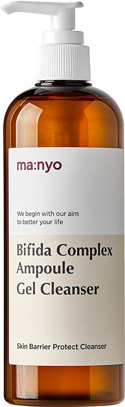 Гель для умывания с бифидо- и лактобактериями Manyo Bifida Complex Ampoule Gel Cleanser, 400 мл