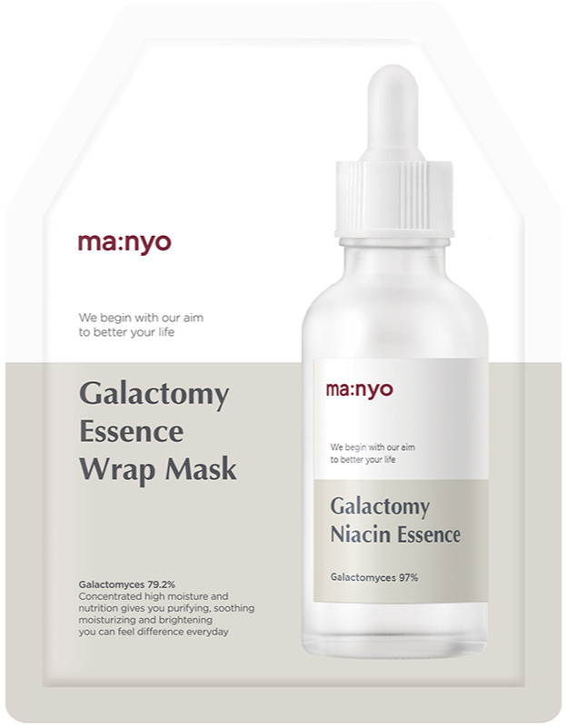 Маска гидрогелевая с галактомисисом Manyo Galactomy Essence Wrap Mask, 1 шт