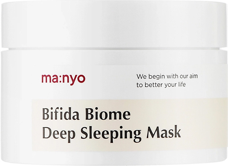 Маска нічна відновлювальна з пробіотиками Manyo Bifida Biome Deep Sleeping Mask, 100 мл 
