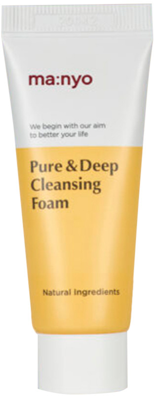 Мініатюра пінки для глибокого очищення пір Manyo Pure & Deep Cleansing Foam, 20 мл