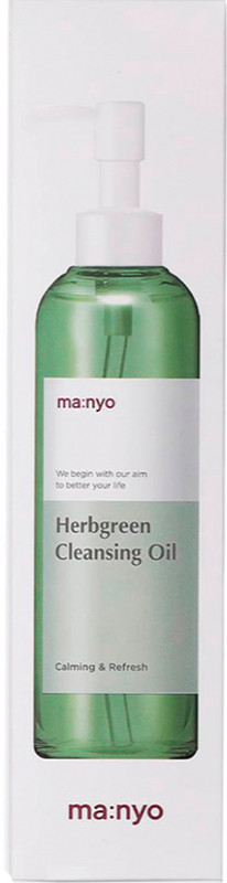 Масло гидрофильное на основе комплекса трав Manyo Herb: Clean Oil, 200 мл  Фото 2 