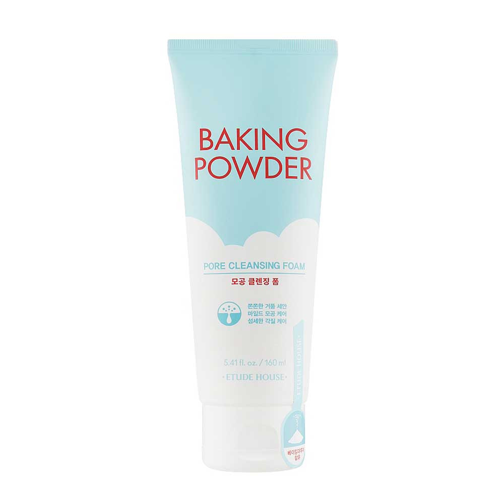 Пенка для глубокого очищения Baking Powder Pore Cleansing Foam Etude House, 160 мл