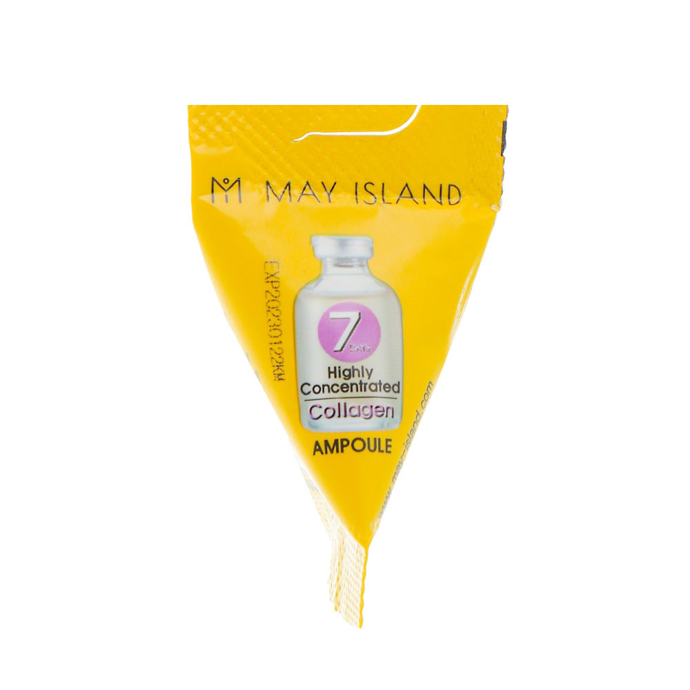 Ампула с коллагеном Seven Days Collagen Ampoule May Island, 3 гр на beauty-prof.com Ампула с коллагеном Seven Days Collagen Ampoule May Island, 3 гр
