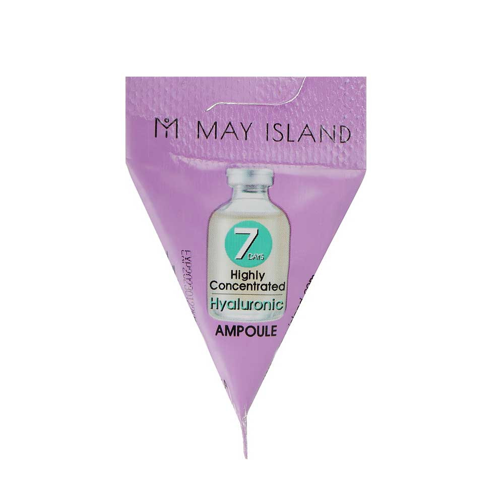 Сыворотка с гиалуроновой кислотой 7 Days Highly Concentrated Hyaluronic Ampoule May Island, 1x5 мл на beauty-prof.com Сыворотка с гиалуроновой кислотой 7 Days Highly Concentrated Hyaluronic Ampoule May Island, 1x5 мл
