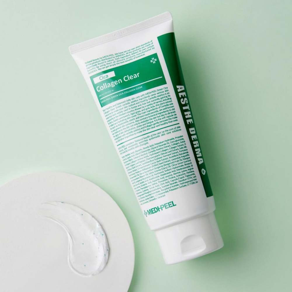 Очищувальна пінка для чутливої шкіри Green Circa Collagen Clear Medi Peel, 28 мл  Фото 4 