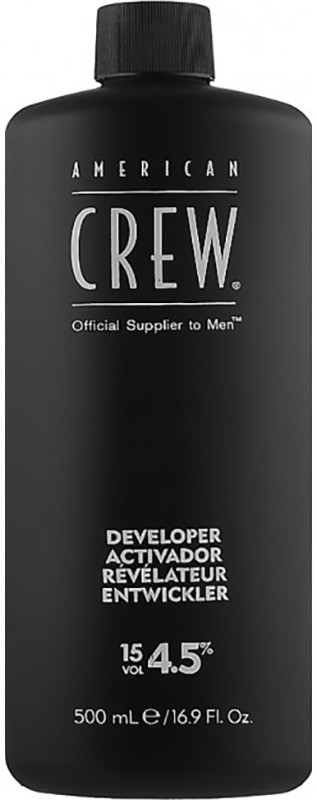 Проявитель для системы маскировки седины 4.5% Precision Blend Developer American Crew, 500 мл
