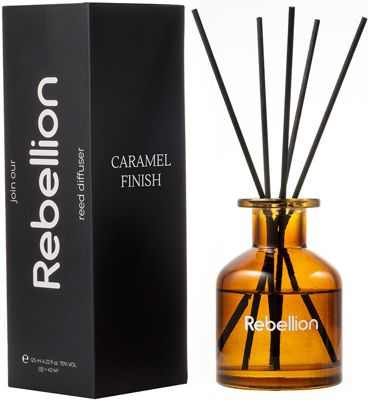 Аромадифузор Caramel Finish Rebellion, 125мл на beauty-prof.com Аромадифузор Caramel Finish Rebellion, 125мл