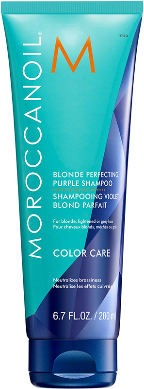 Тонирующий шампунь для волос с фиолетовым пигментом Moroccanoil, 200 мл