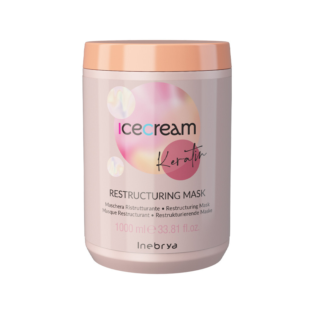 Маска восстанавливающая с кератином Keratin Restructuring Mask Inebrya, 1000 мл