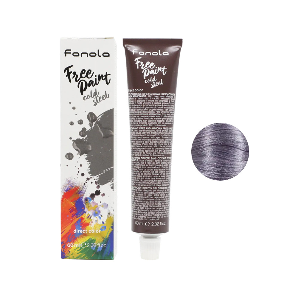 Пигмент прямого действия холодная сталь Free Paint, 60 мл