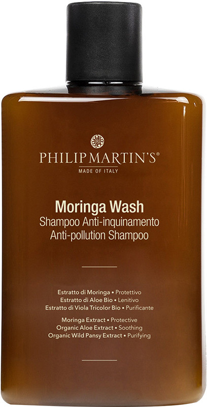 Шампунь глибокої очистки від токсинів та шкідливих речовин Moringa Wash Philip Martin`s, 320 мл