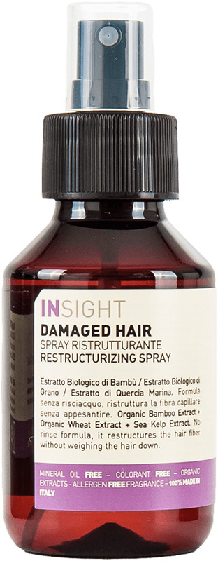 Спрей для відновлення волосся Damaged Hair Restructurizing Insight, 100мл