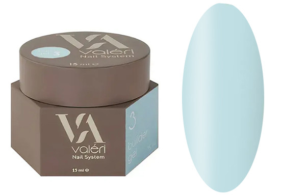 Гель для нарощування 03 Builder Gel VALERI, 15 мл