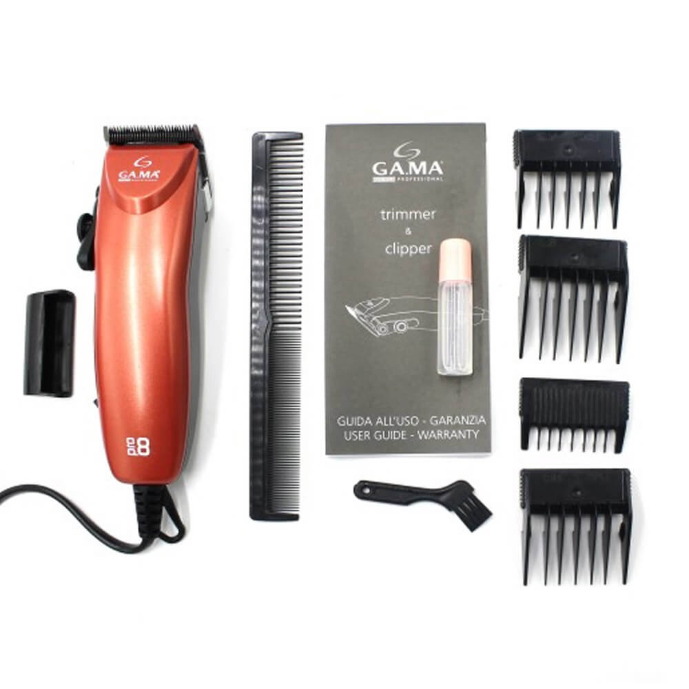 Машинка для стрижки волос Ga.Ma Pro 8 Red на beauty-prof.com Фото 3 Машинка для стрижки волос Ga.Ma Pro 8 Red Фото 3
