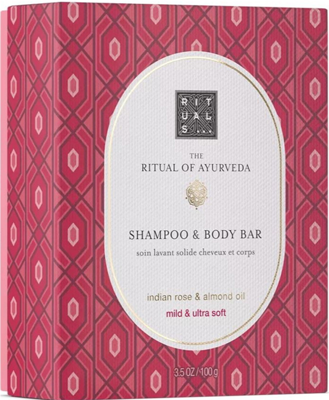 Твердый шампунь-мыло 2в1 The Ritual of Ayurveda RITUALS, 100 г