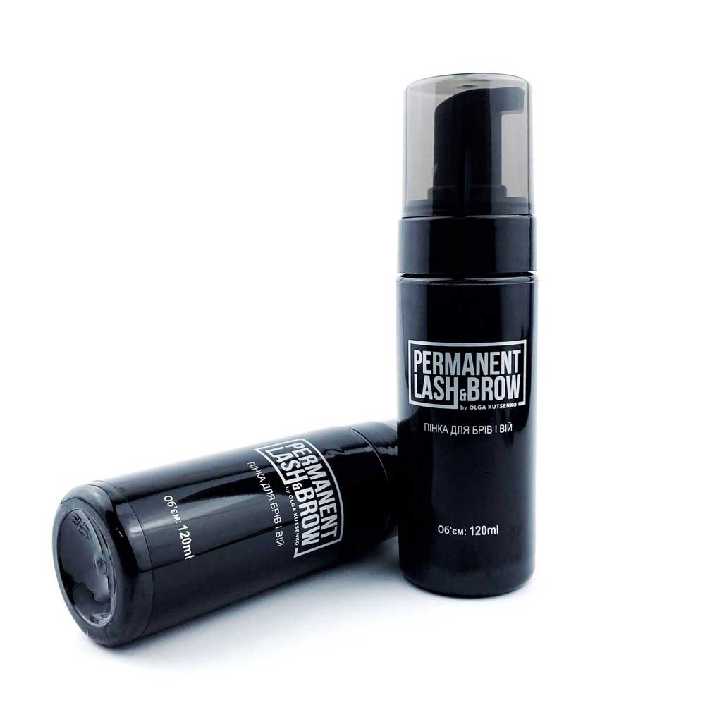 Очищающая пена для бровей и ресниц Permanent Lash&Brow, 120 мл