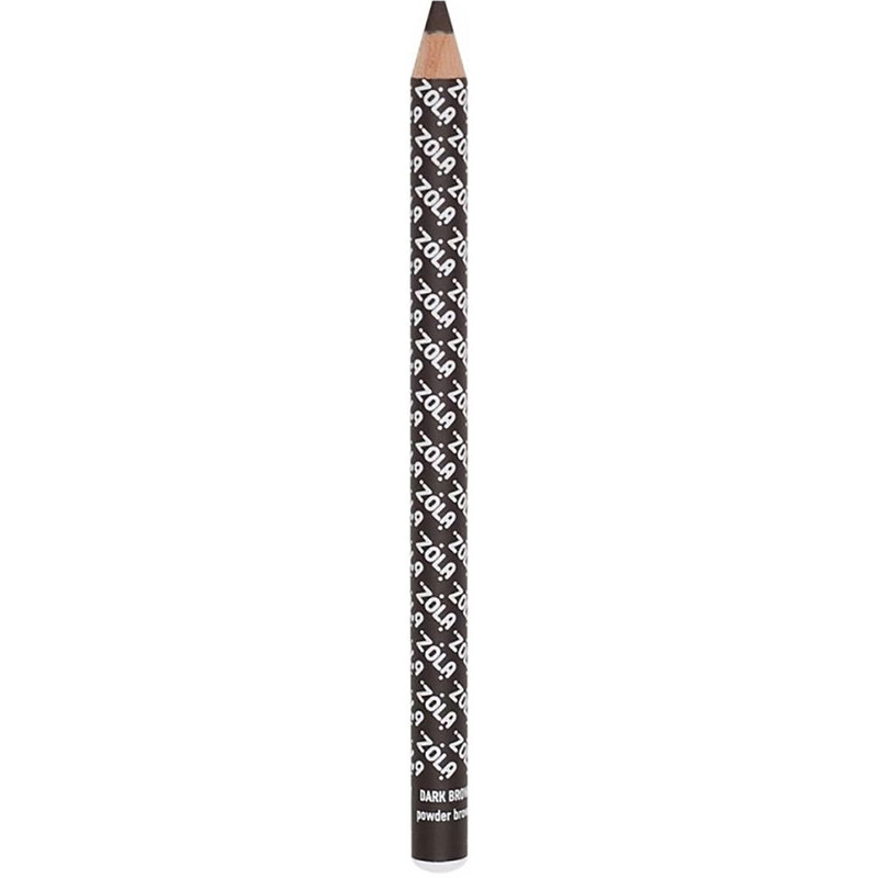 Олівець для брів пудровий Powder Brow Pencil (Dark Brown) TM ZOLA на beauty-prof.com Олівець для брів пудровий Powder Brow Pencil (Dark Brown) TM ZOLA