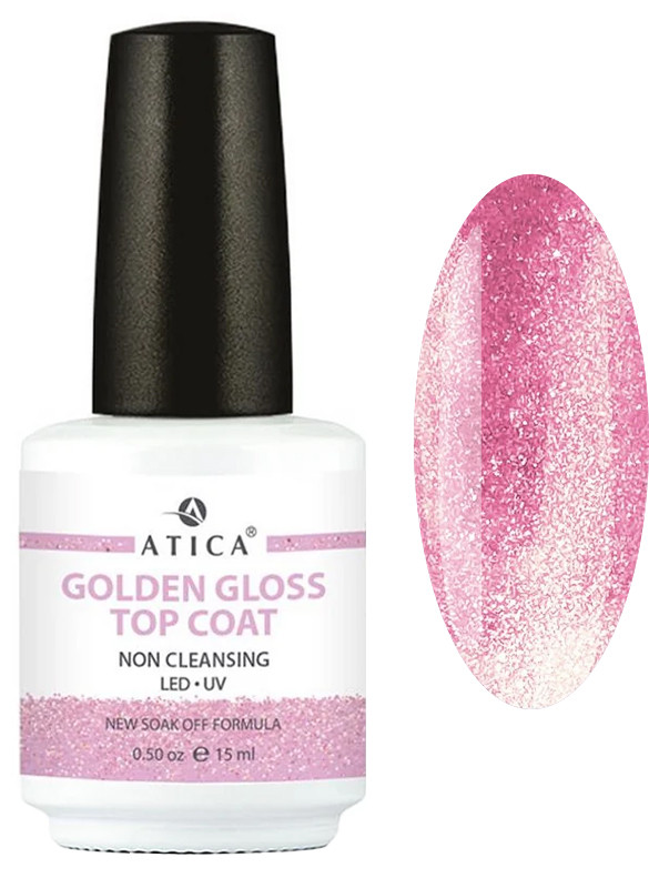 Топ без липкого шару Golden Gloss Non Cleansing Atica, 15 мл
