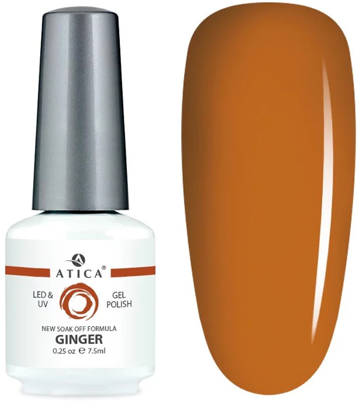 Гель-лак Ginger Atica, 7,5 мл