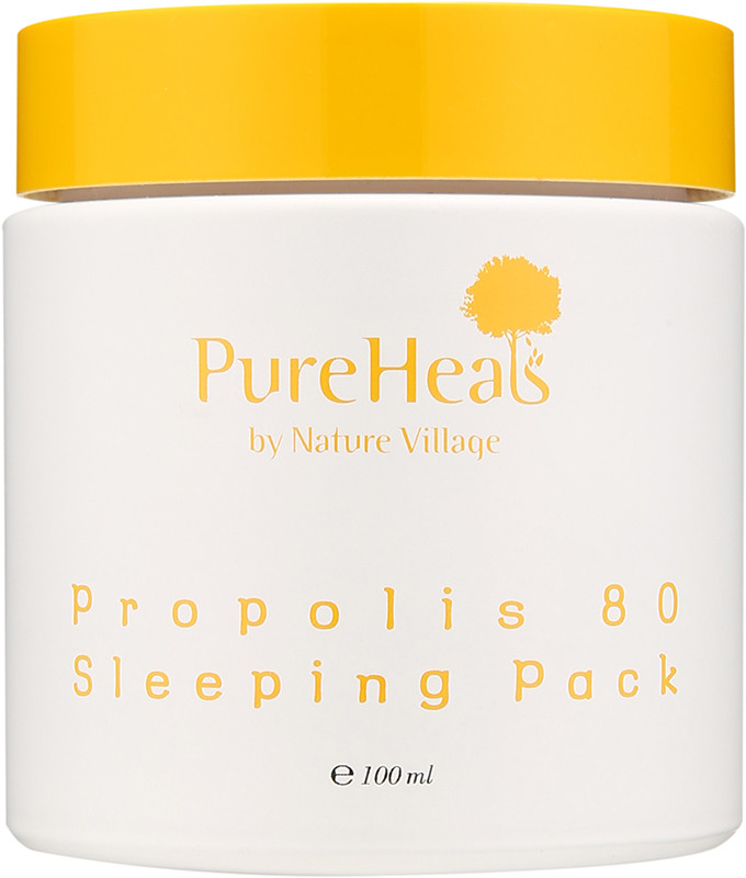 Ночная увлажняющая маска с экстрактом прополиса 80 Pureheal's, 100 мл