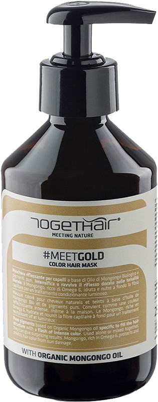 Оттеночная маска для волос золото Togethair, 250 мл
