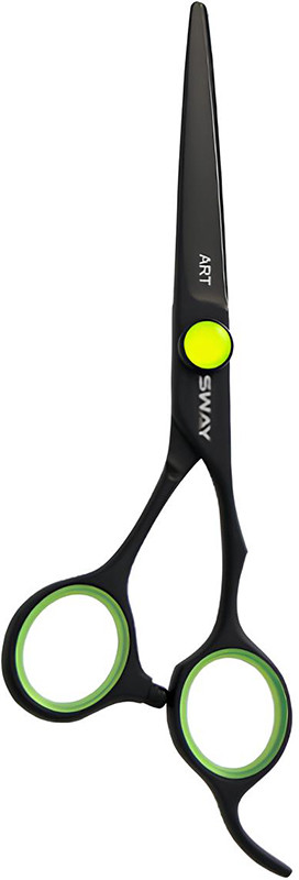 Ножницы для стрижки ART Neon Green 5.00 SWAY