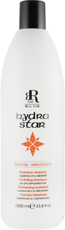 Шампунь для интенсивного увлажнения сухих волос Hydra Star Rline, 1000 мл