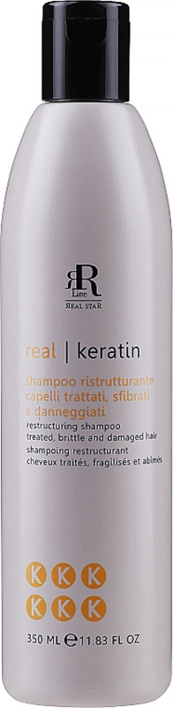 Шампунь для реконструкции волос Keratin Star Rline, 350 мл