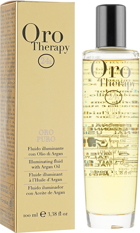 Флюид с золотом Oro Therapy Fanola, 100 мл