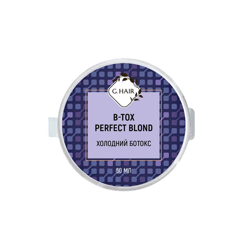 Ботокс для волосся Ідеальний Блонд G.Hair B-tox Perfect Blond Inoar, 50 мл
