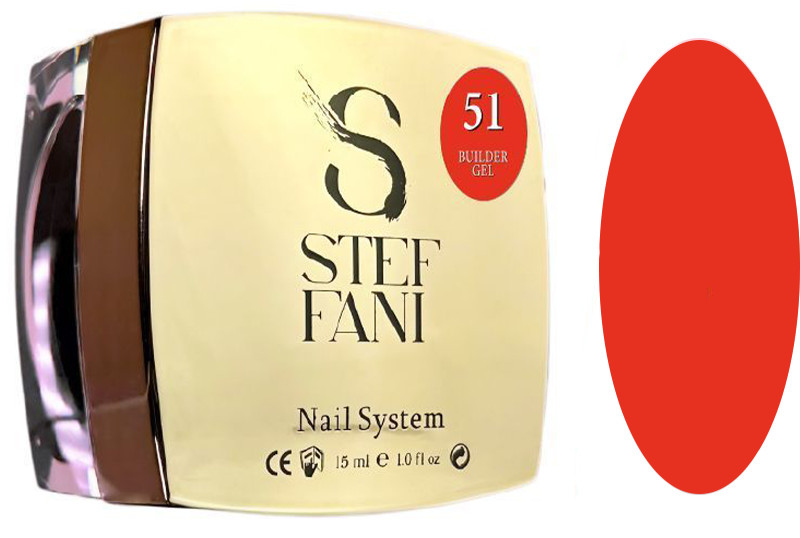 Гель для наращивания Builder Gel № 51 Steffani, 15 мл