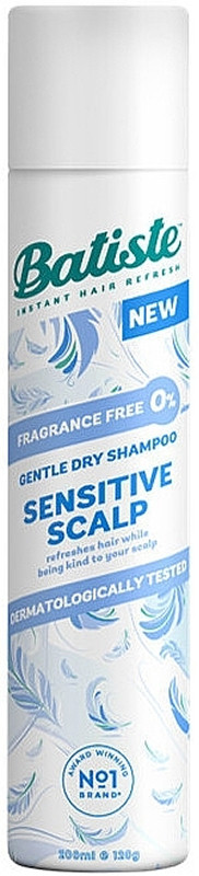 Сухий шампунь Sensitive Batiste, 200 мл