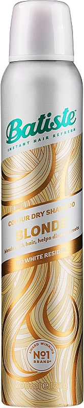 Сухий шампунь для світлого волосся Batiste, 200 мл