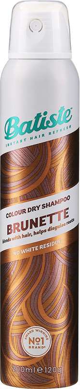 Сухий шампунь для темного волосся Batiste, 200 мл