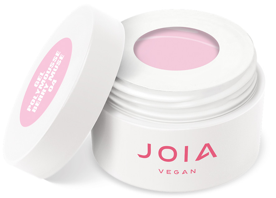 Акригель муссовый Polymousse Gel 04 Berry Muse JOIA vegan, 15 мл Фото 2