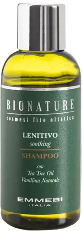Шампунь успокаивающий Bio Nature Lenitivo Soothing Shampoo Emmebi, 50 мл