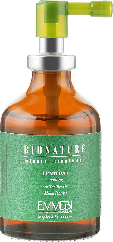 Лосьйон заспокійливий для чутливої шкіри голови BioNature Lenitiva Lotion Emmebi, 50 мл на beauty-prof.com Лосьйон заспокійливий для чутливої шкіри голови BioNature Lenitiva Lotion Emmebi, 50 мл