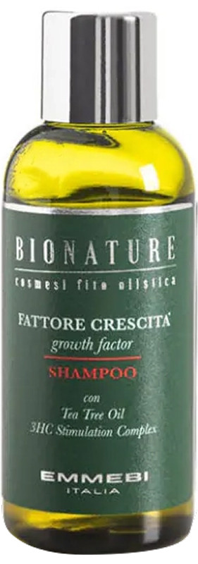 Шампунь для роста волос BioNature Mineral Treatment Growth Factor Shampoo Emmebi, 50 мл