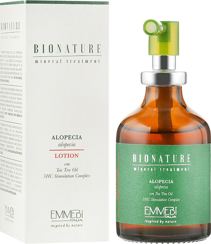 Лосьйон проти алопеції BioNature Alopecia Lotion Emmebi, 50 мл  Фото 2 