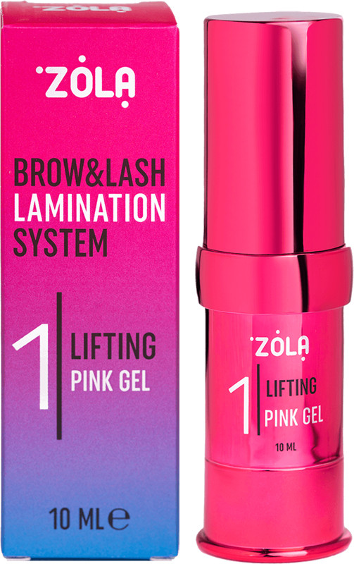 NEW Состав для ламинирования 01 Lifting Pink Gel ZOLA, 10 мл  Фото 2 