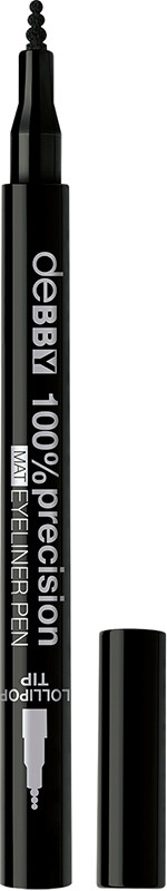 Підводка для очей 100% PRECISION MAT №1 Debby, 1,2мл